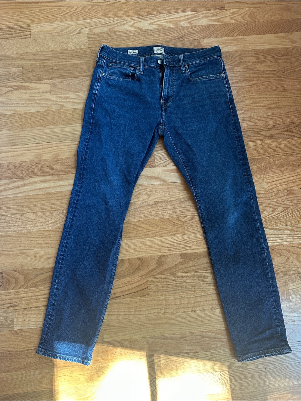 J. Crew Indigo Slim Straight Jeans